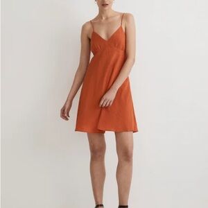 Madewell Layton Mini Slip Dress Sz 8